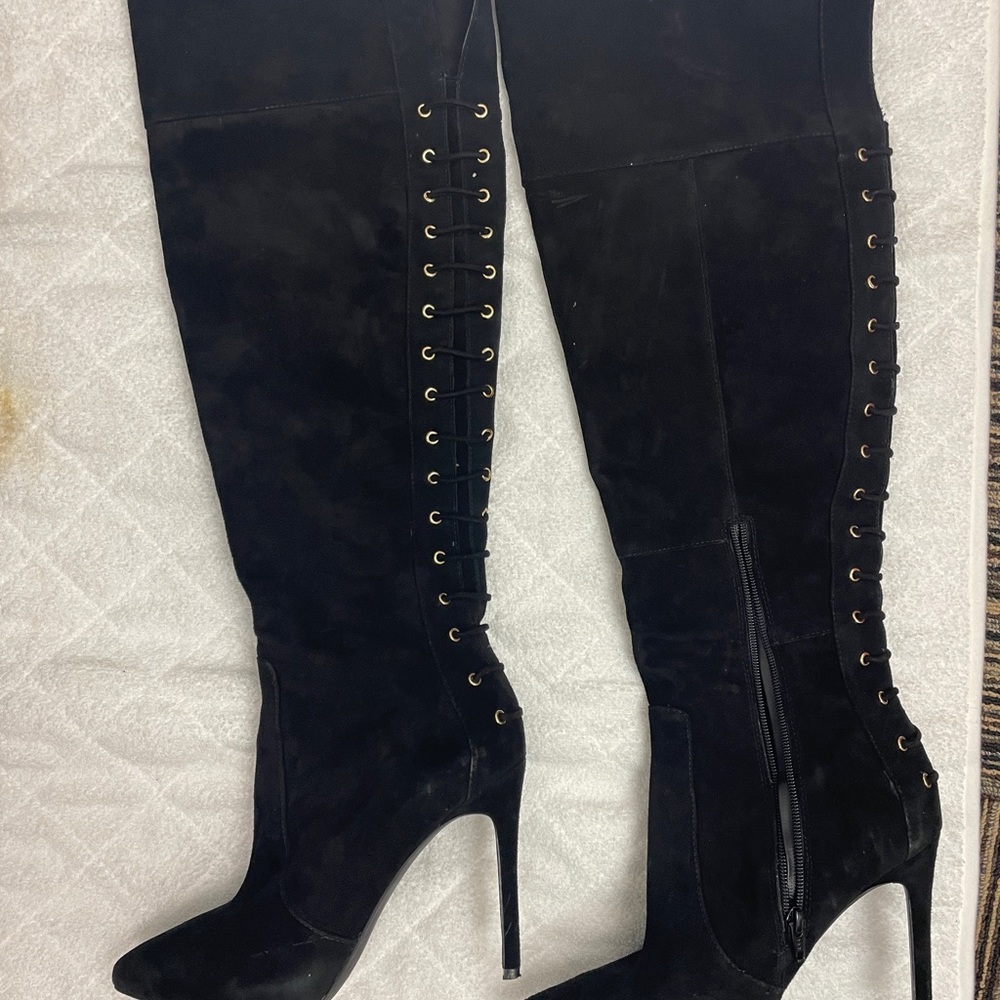 OTK high heel boots